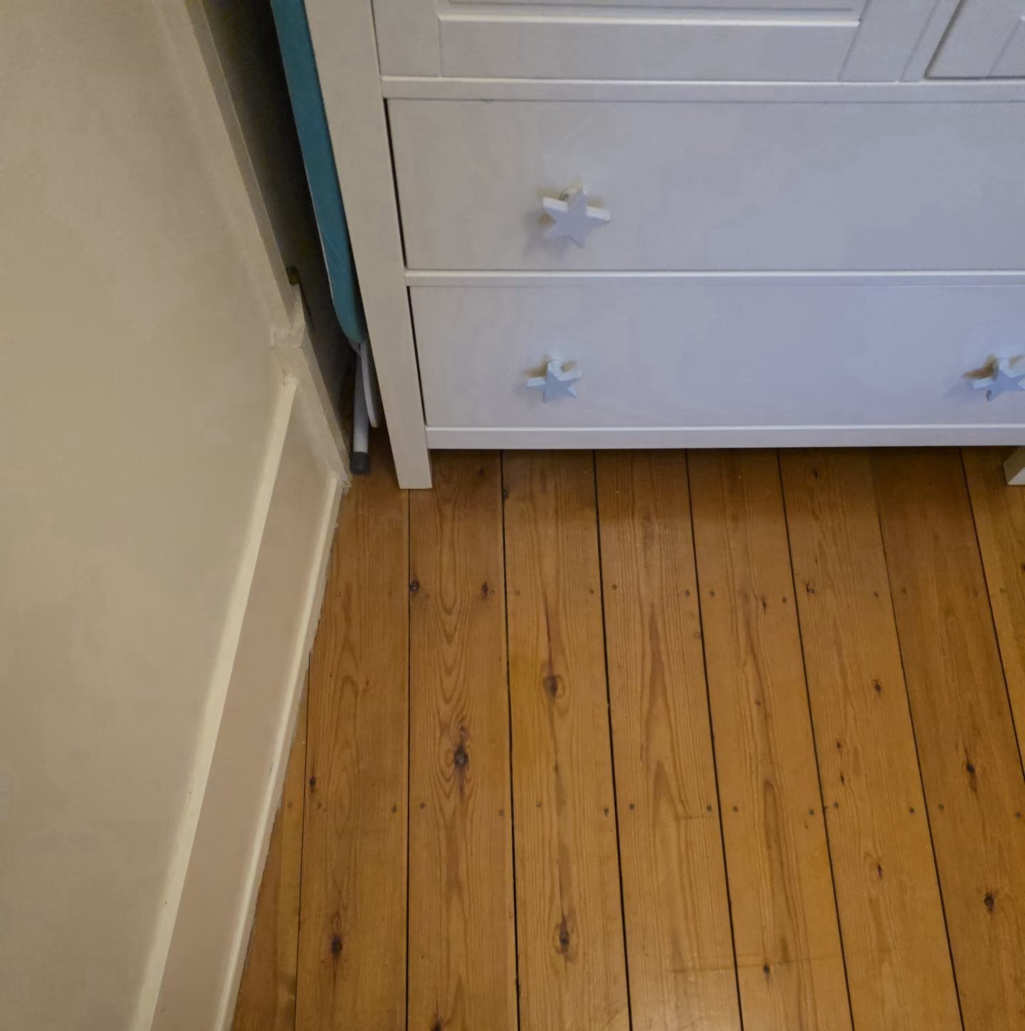 Restored surface, after treatment